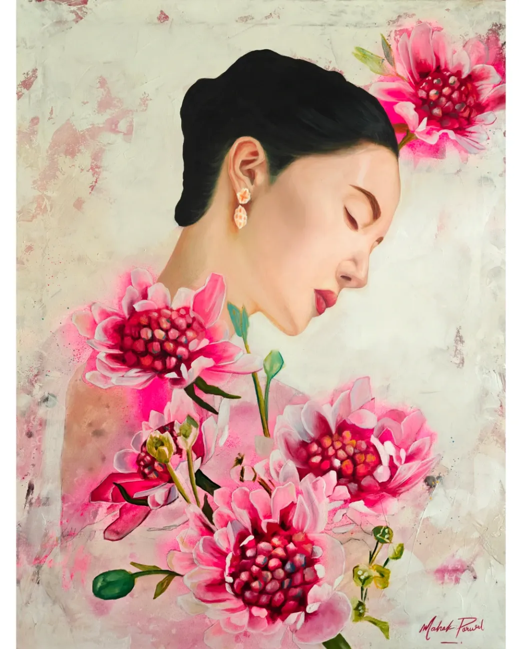 "FLOURISHING" Originals Oil Painting