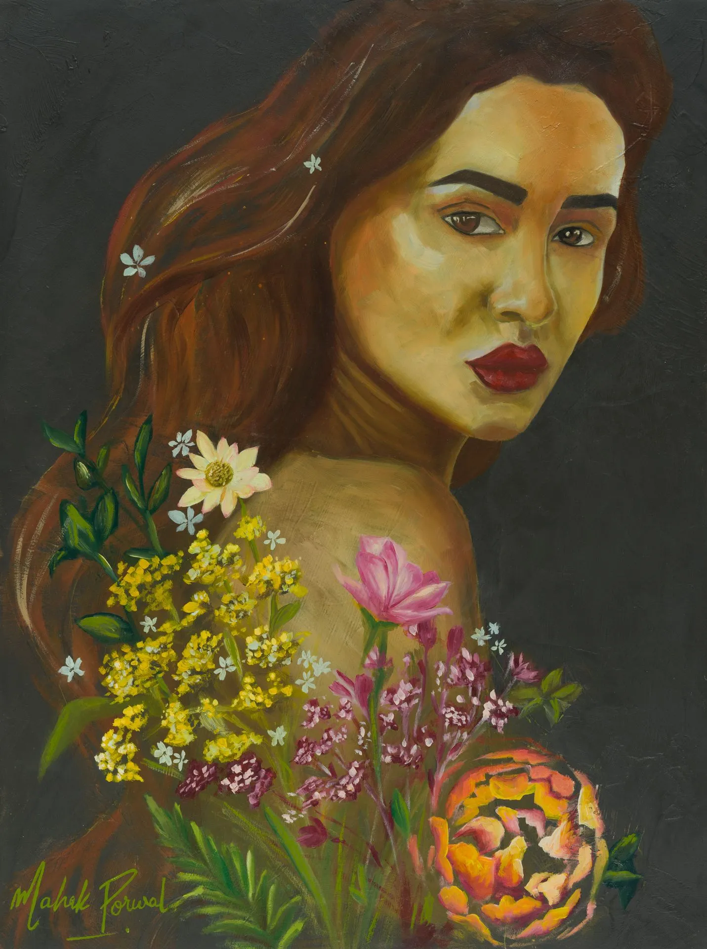 “THE ART OF NOTICING” Original Oil Painting
