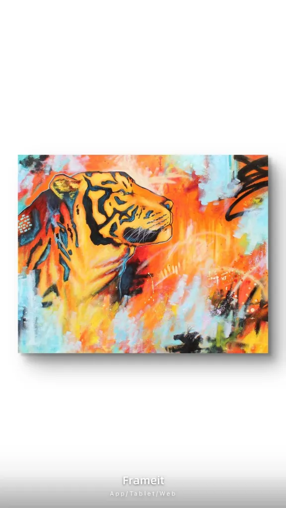 "WILD - WISE" Original Oil Painting
