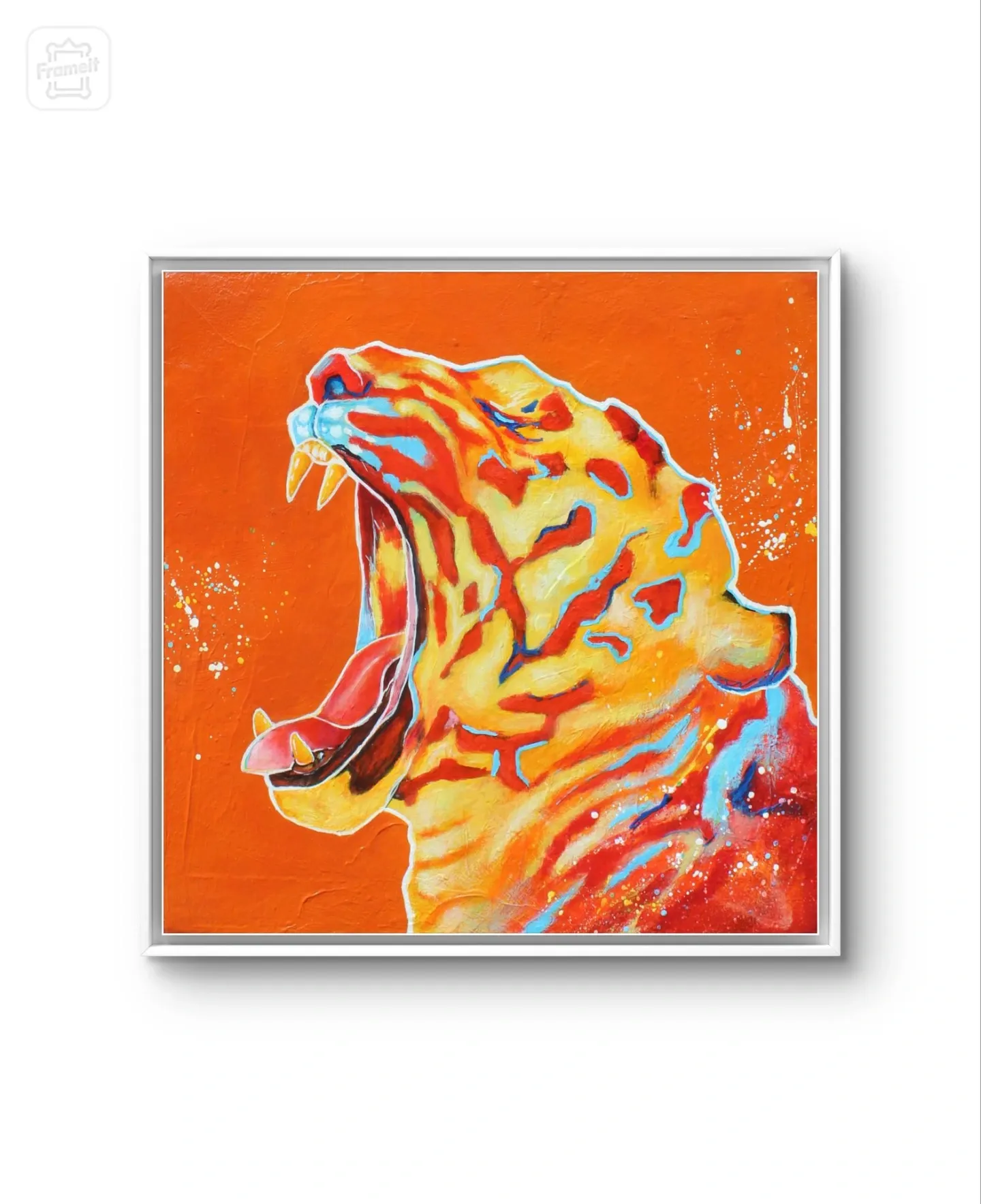 “RADIANT BEAST” Original Oil Painting