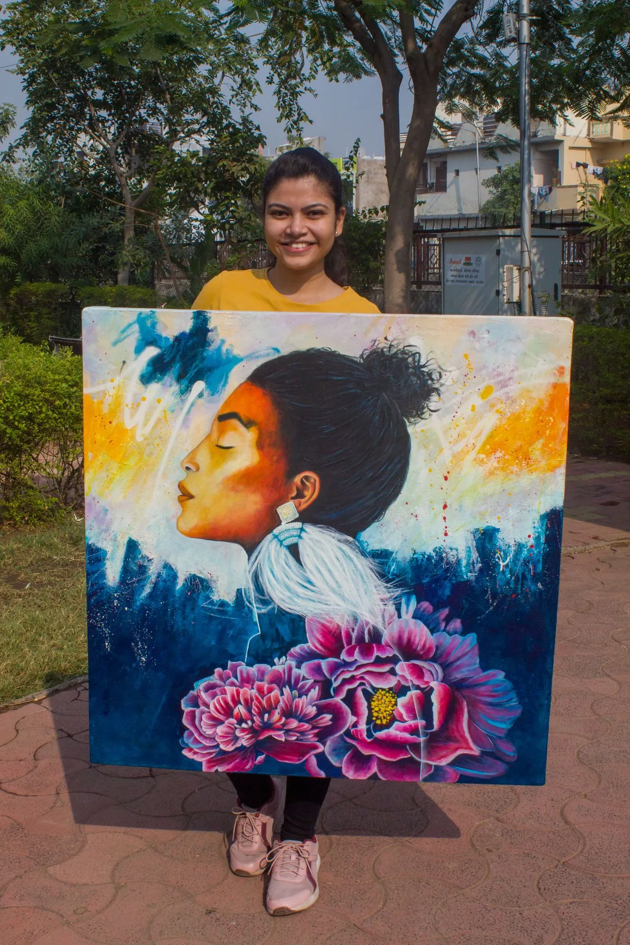 "RISE AND SHINE" Original Oil Painting