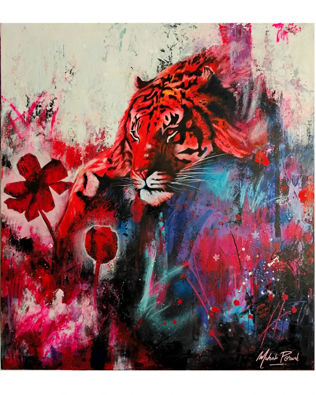 "TRANSCEND" Original Oil Painting