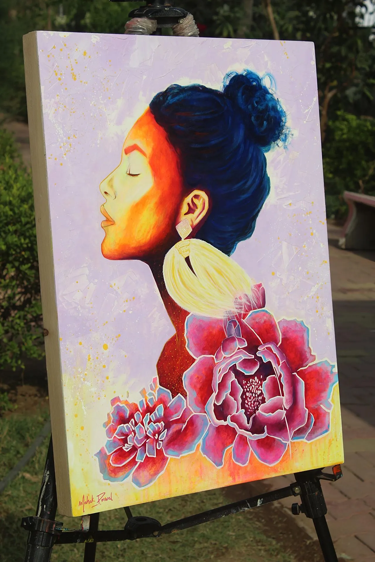 "EFFULGENCE" Original Oil Painting