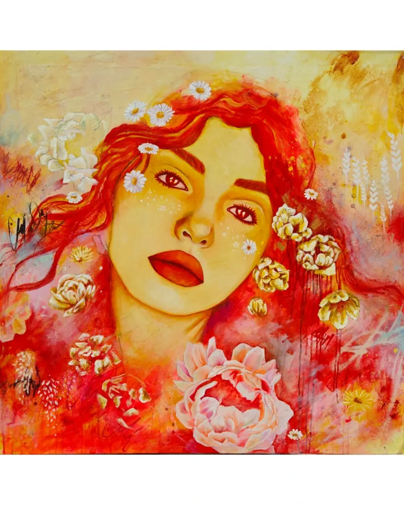 "BORN OF LIGHT" Original Oil Painting