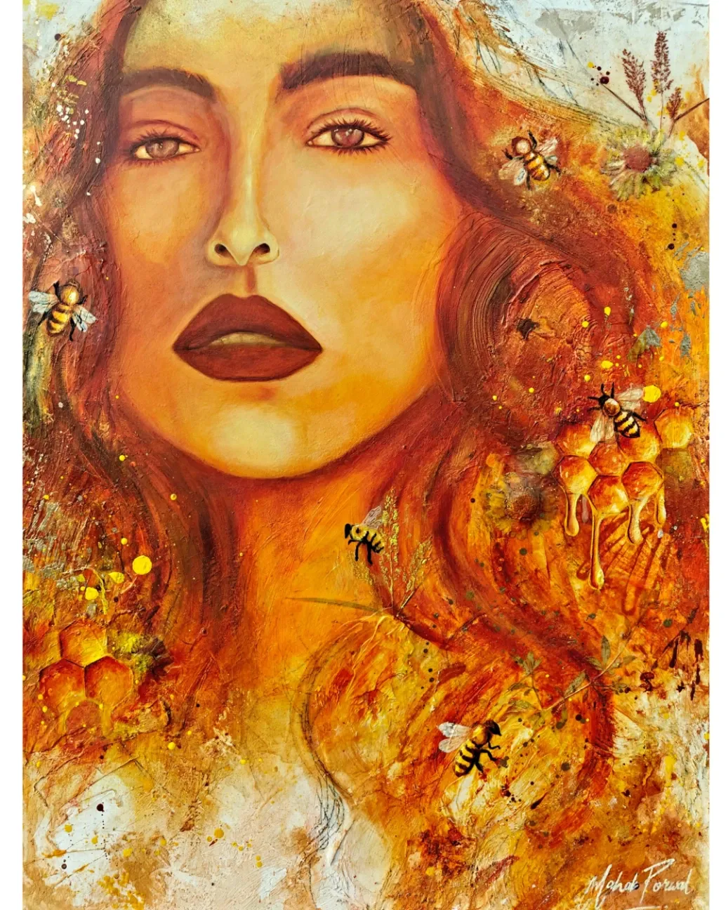"THE STRENGTH OF SELF BELIEF" Original Oil Painting